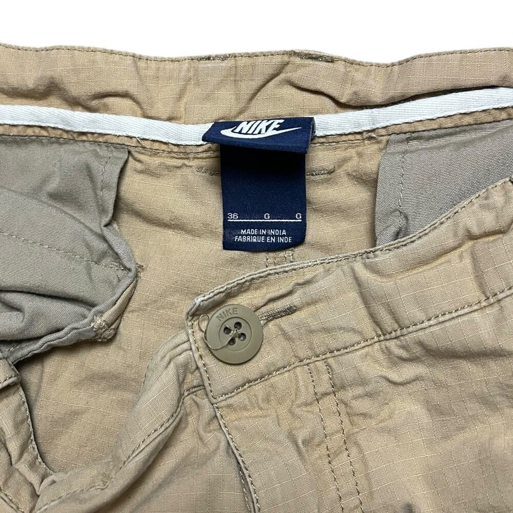 Nike Vintage Khaki Cargo Utility Shorts - Picture 5 of 5